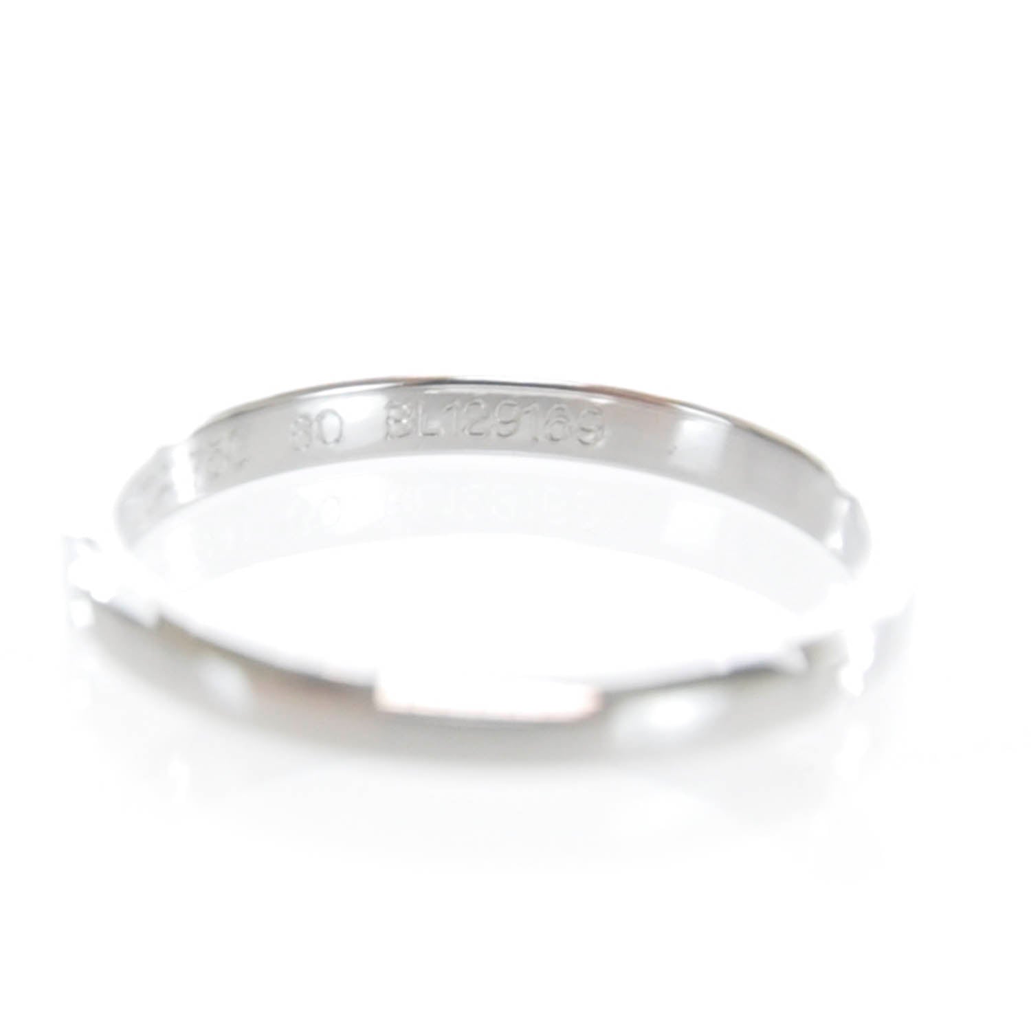 Van Cleef & Arpels 18k White Gold Ring 9.25 60 9 4 of 7