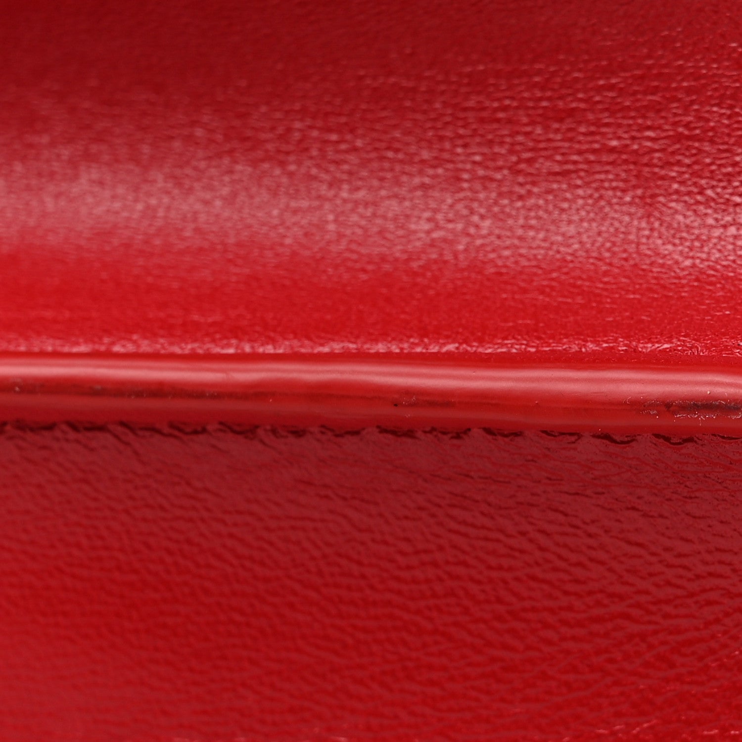 Bulgari Nappa Monochrome Serpenti Forever Large Maxi Chain Crossbody Bag Red 14 of 15