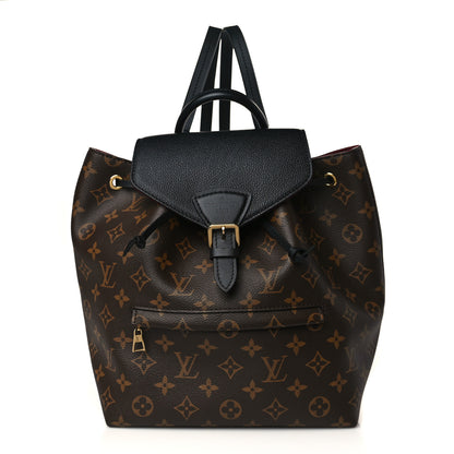 Louis Vuitton Monogram Montsouris PM Black 1 of 8