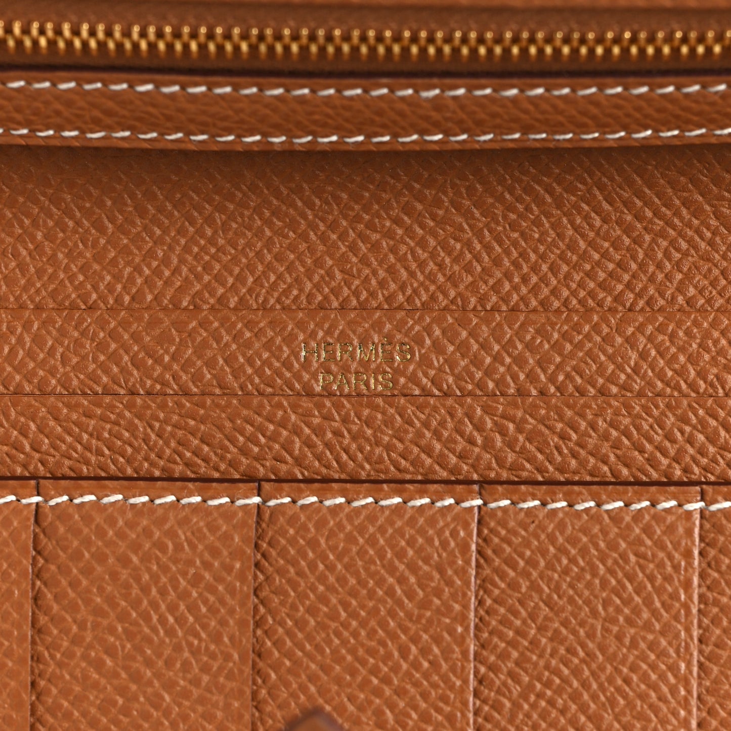 Epsom Bearn Gusset Wallet Gold