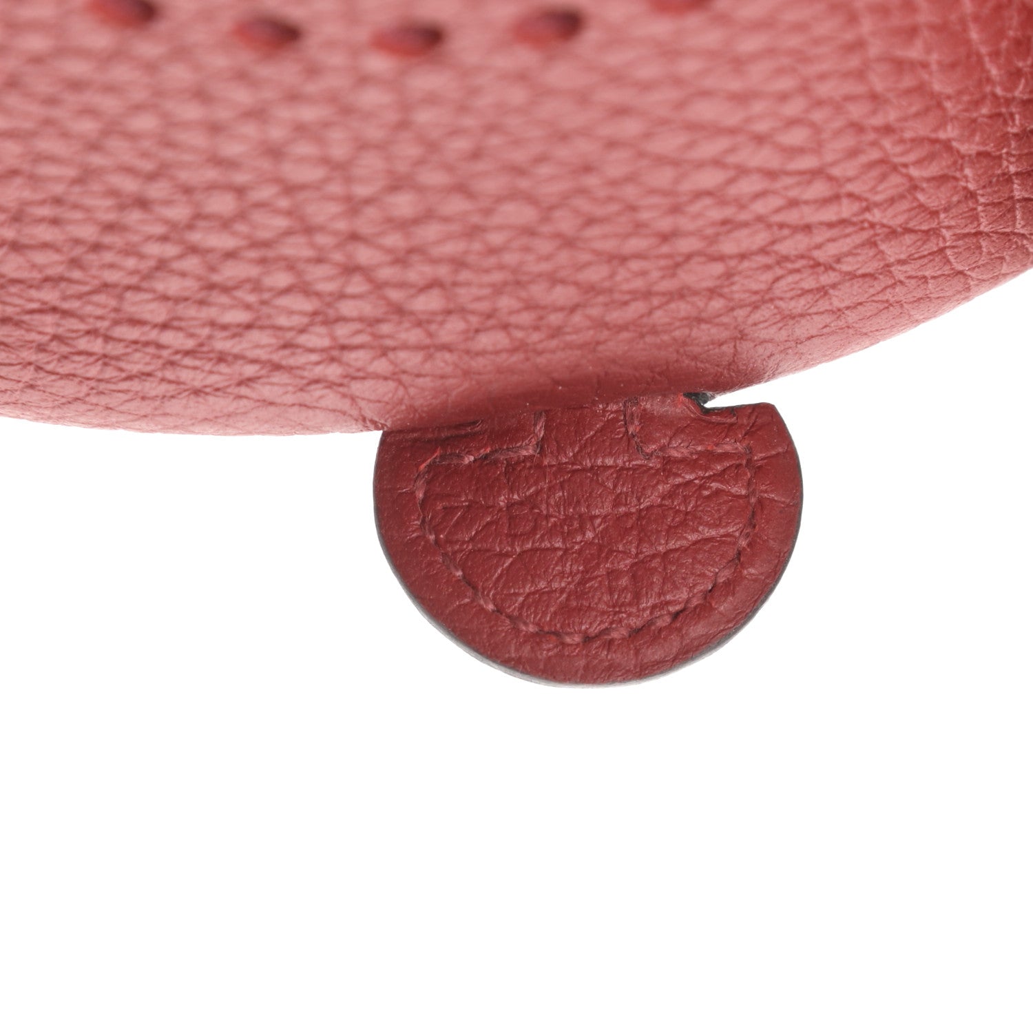 Hermes Taurillon Clemence Evelyne TPM Rouge Grenat 7 of 12