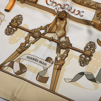 Hermes Silk Copeaux Scarf 90 5 of 9