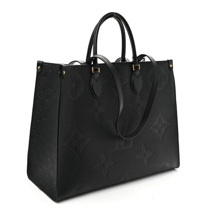 Louis Vuitton Empreinte Monogram Giant Onthego GM Black 3 of 10