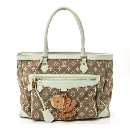 Louis Vuitton Monogram Sabbia Cabas GM Light Blue 1 of 11