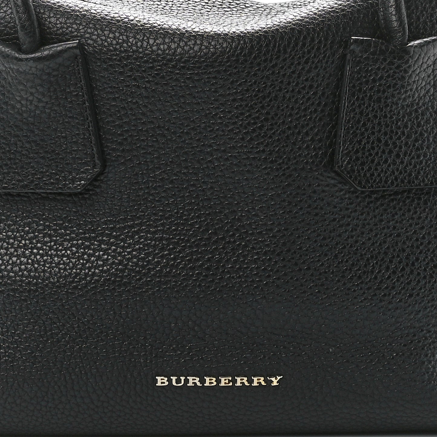 London Grainy Calfskin Medium Baynard Tote Black