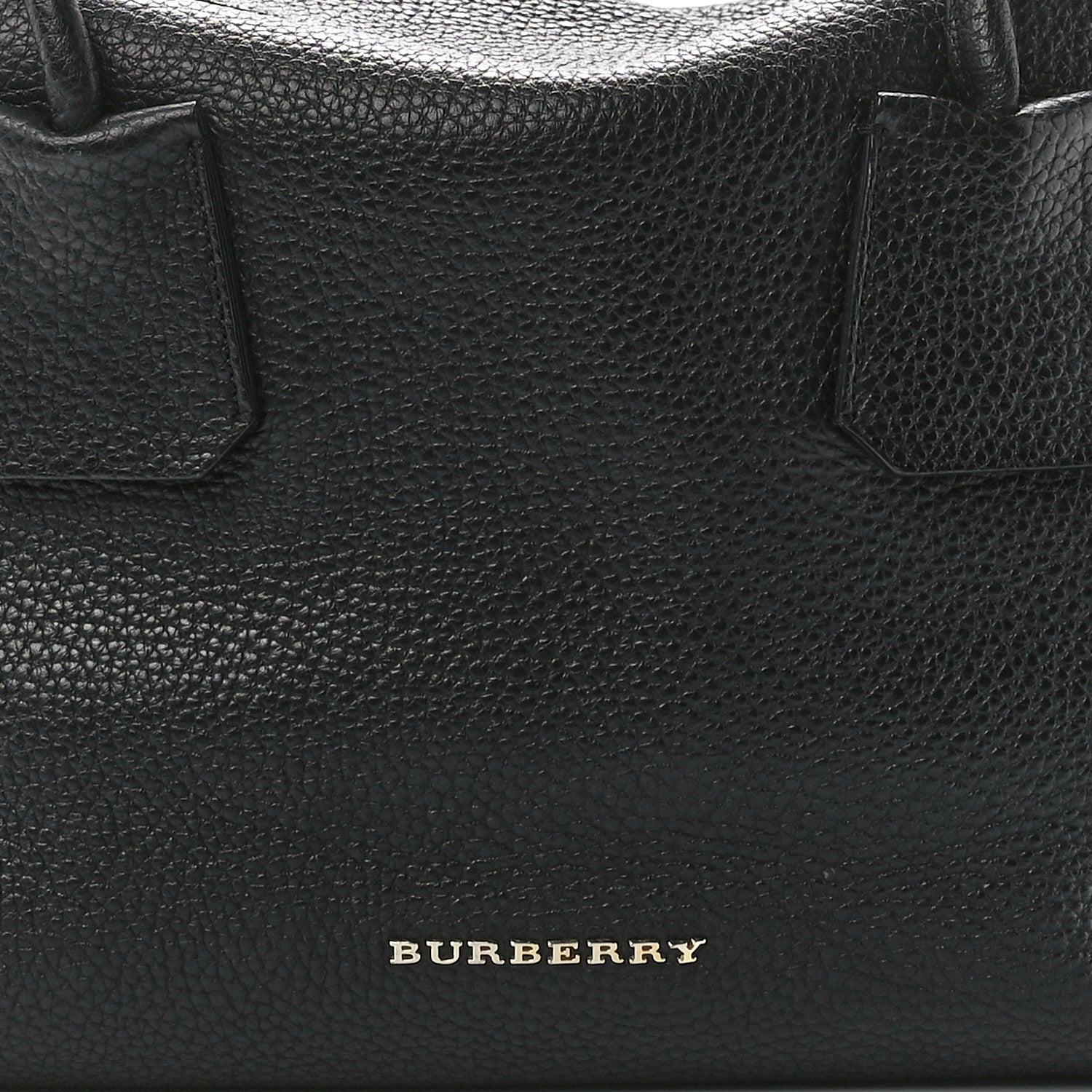 Burberry London Grainy Calfskin Medium Baynard Tote Black 8 of 11