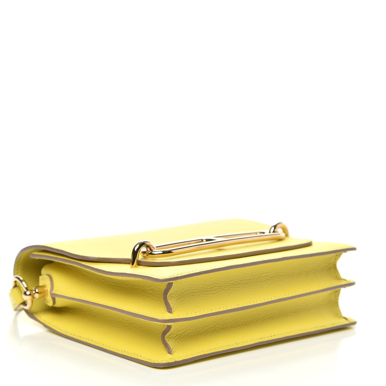 Hermes Evercolor Mini Sac Roulis Lime 4 of 10