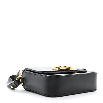 Chloe Shiny Calfskin Suede Mini C Double Carry Black 4 of 11