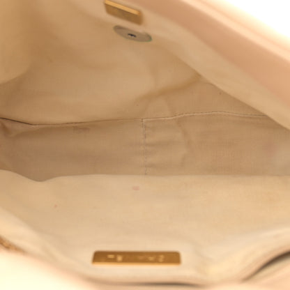 Chanel Goatskin Quilted Large Chanel 19 Flap Light Beige 5 of 12