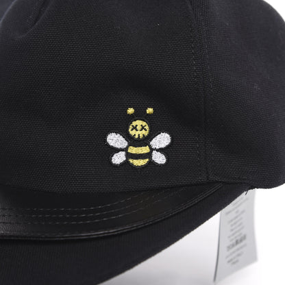 Christian Dior X KAWS Cotton Sheepskin Embroidered Baseball Hat Black 5 of 7