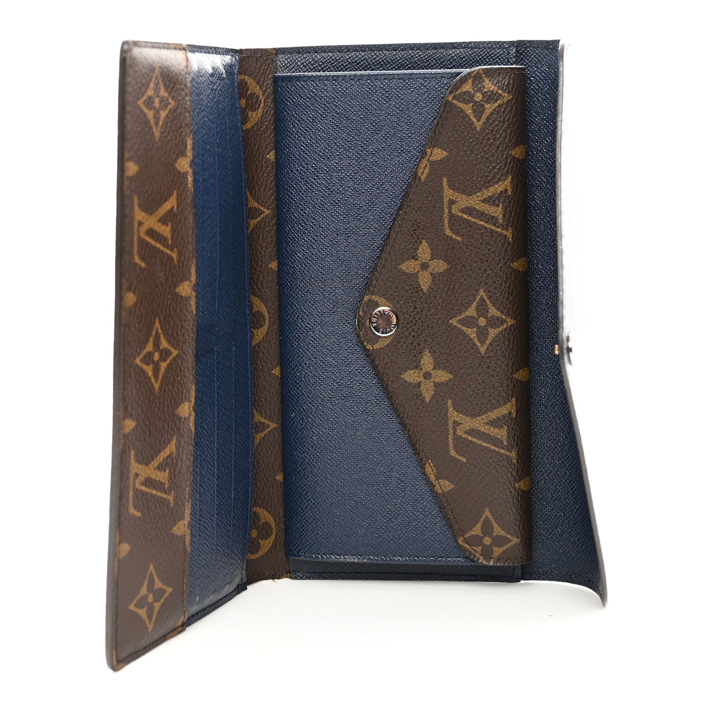 Monogram Epi Marie-Lou Long Wallet Indigo