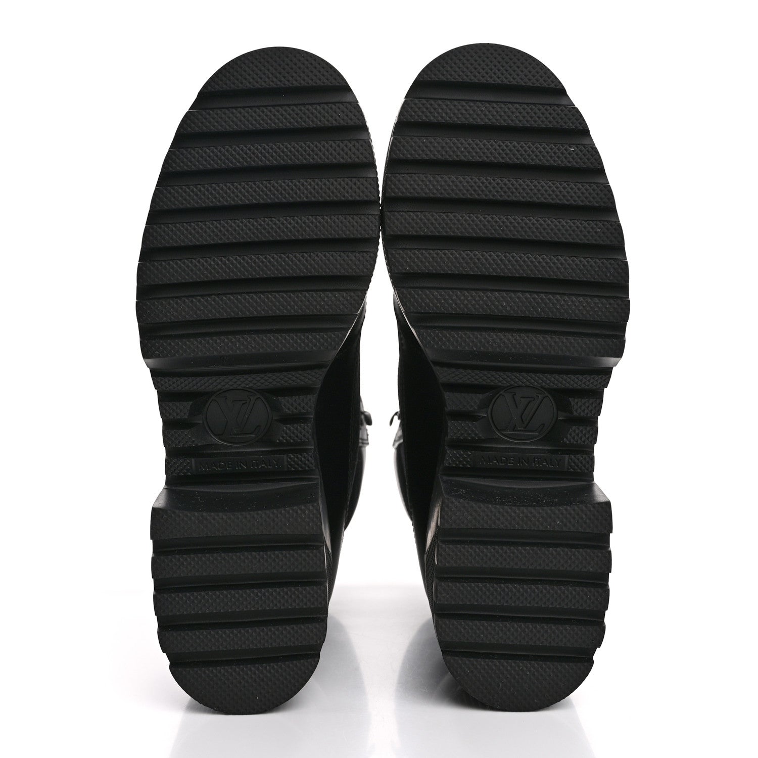 Louis Vuitton Canvas Monogram Laureate Platform Desert Boots 36 Black 6 of 10