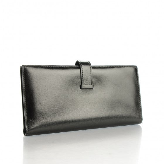 Hermes Box Bearn Gusset Wallet Black 3 of 7