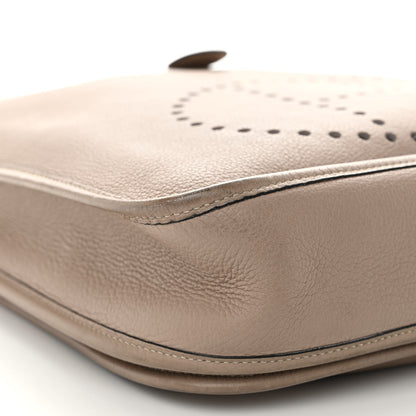 Hermes Taurillon Clemence Evelyne II PM Gris Tourterelle 9 of 11