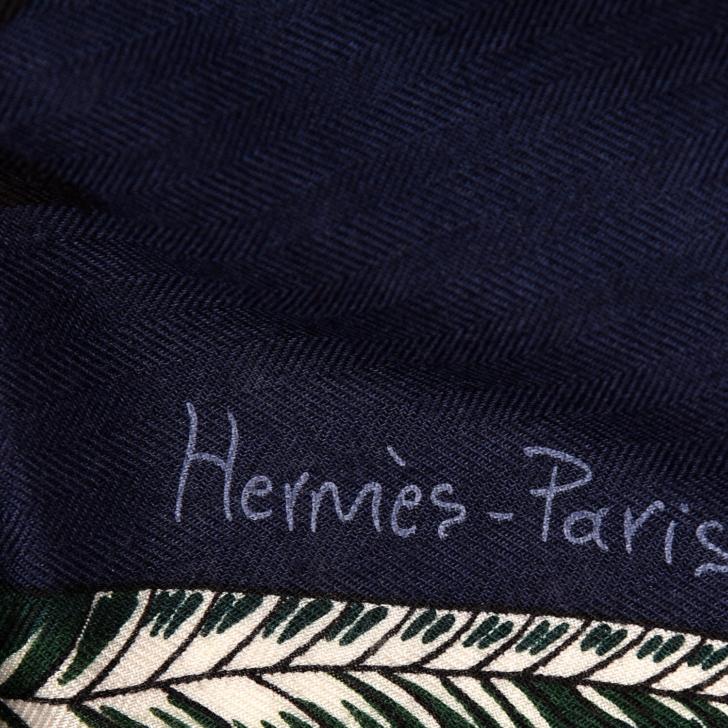 Hermes Cashmere Silk The Savana Dance Shawl 140 Marine Vert Corail 3 of 8