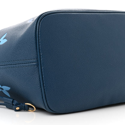 Louis Vuitton Empreinte Monogram Giant Neverfull MM Degrade Bleu 9 of 11