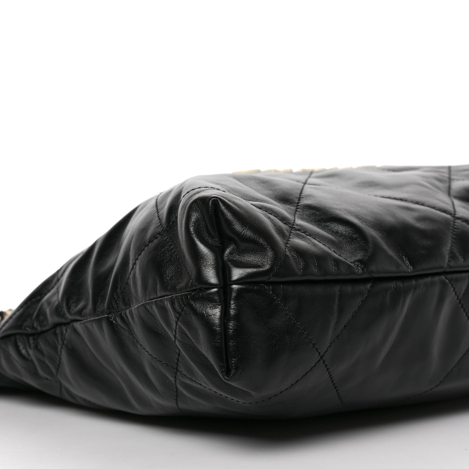 Chanel Calfskin Quilted Small Chanel 22 Black 8 of 9