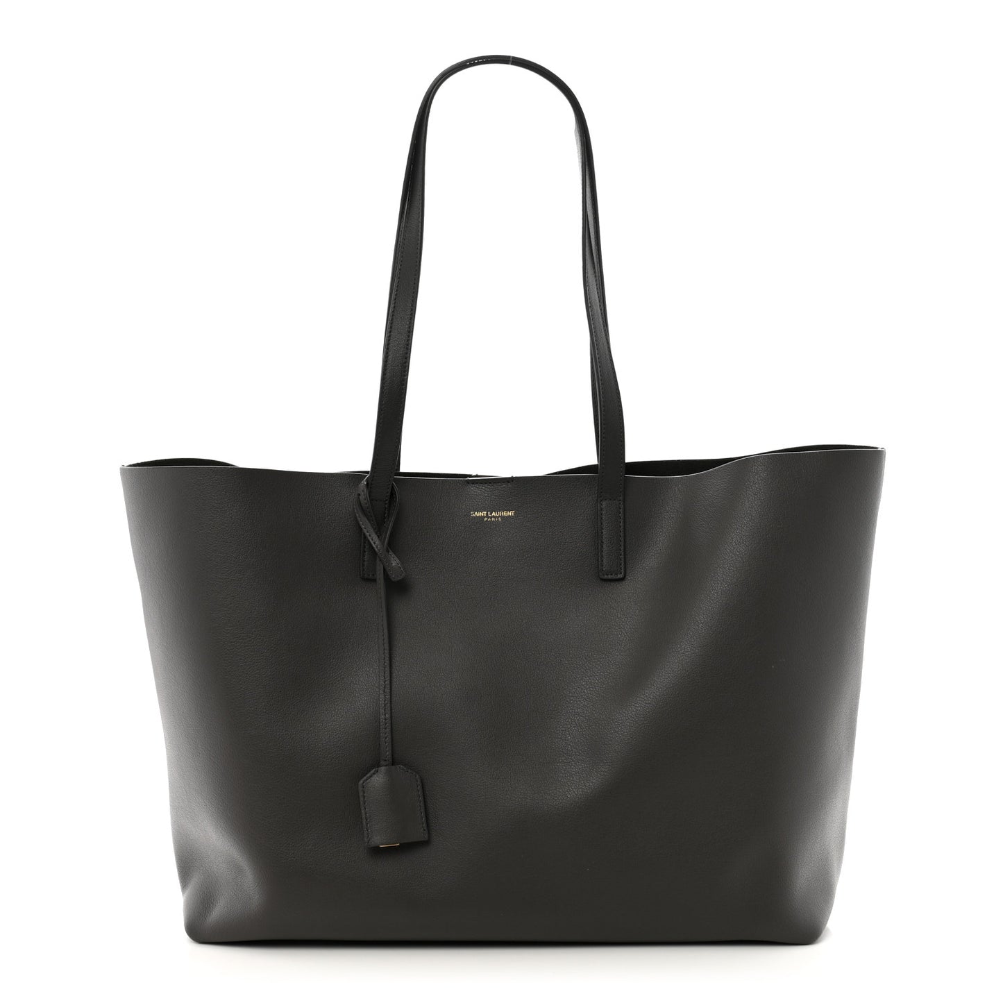 Calfskin Large Shopping Tote Storm