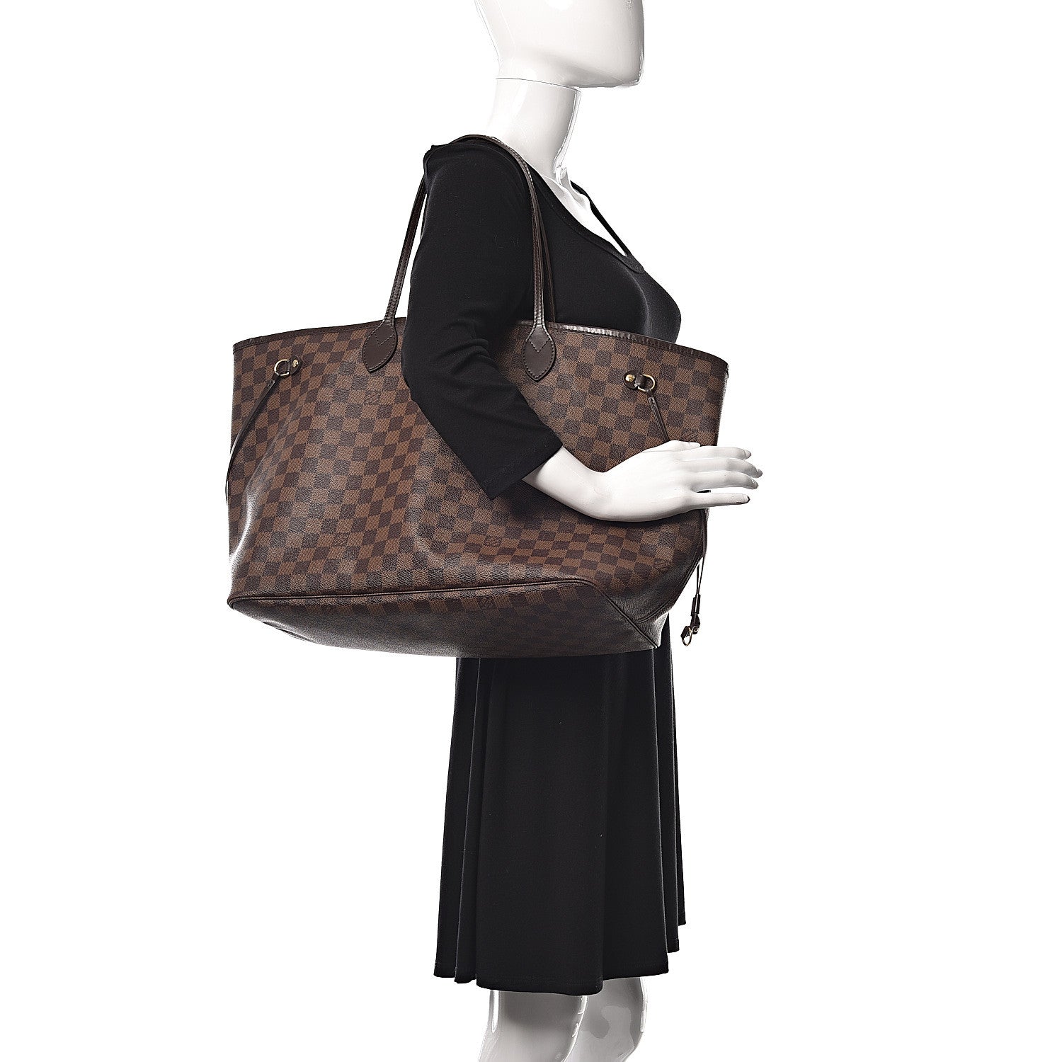 Louis Vuitton Damier Ebene Neverfull GM 2 of 11