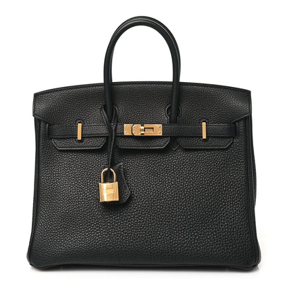 Hermes Togo Birkin 25 Black 1 of 10