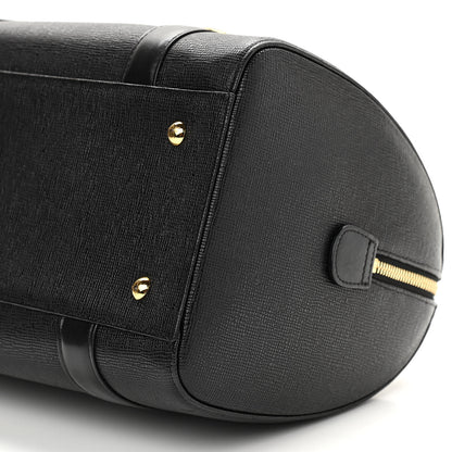 MCM Saffiano Boston Bag Black 9 of 9