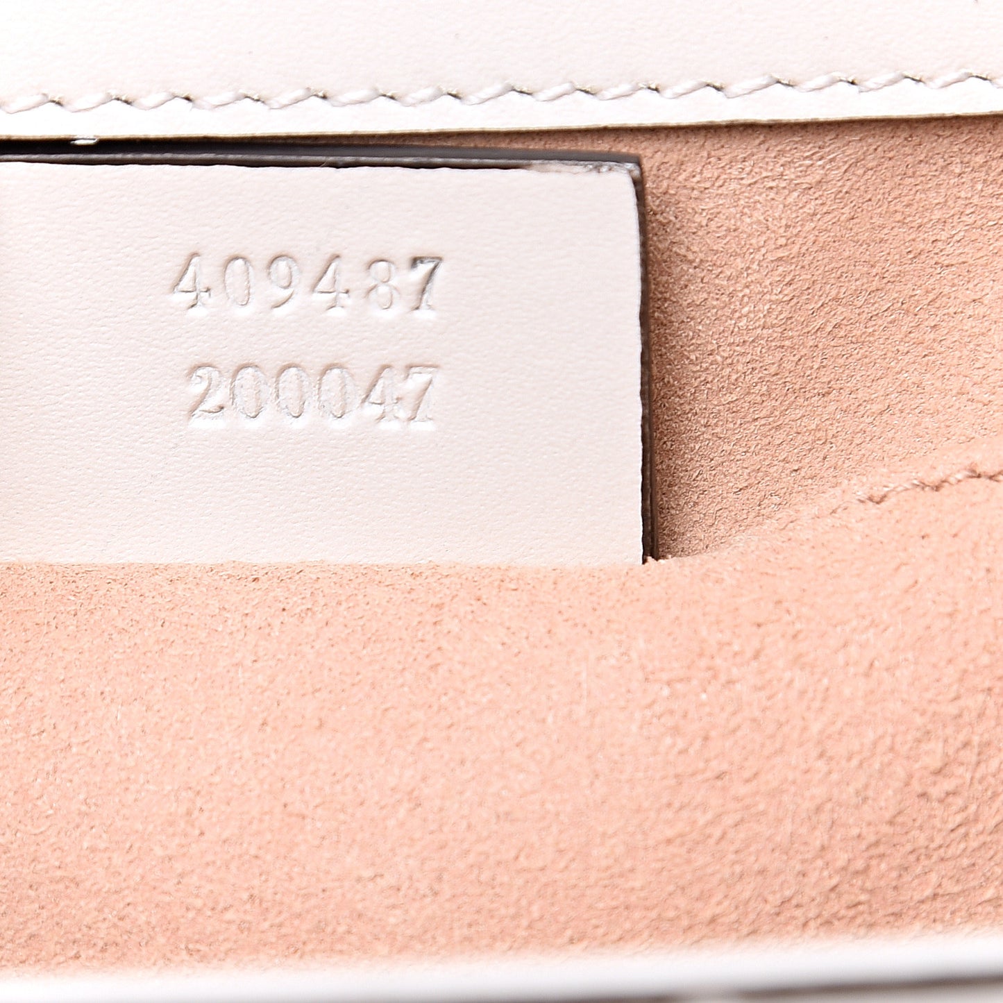 Guccissima Small Padlock Shoulder Bag White