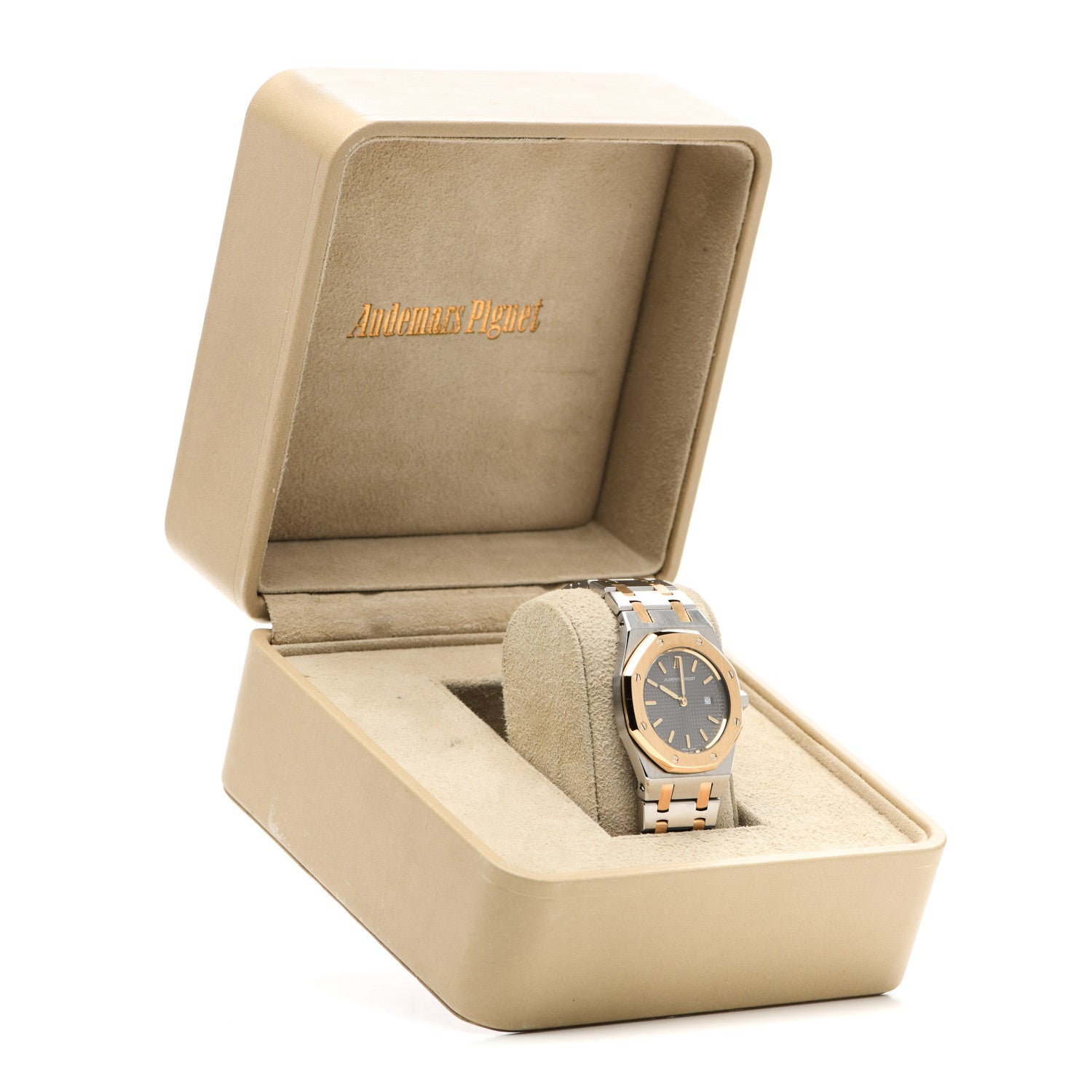 Audemars Piguet Stainless Steel 18K Yellow Gold 30mm Royal Oak Quartz Watch 5 of 5