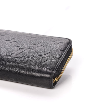 Louis Vuitton Empreinte Clemence Wallet Black 6 of 11