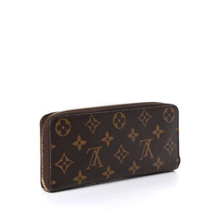 Louis Vuitton Monogram Clemence Wallet Rose Ballerine 2 of 10