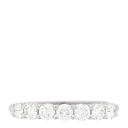 Tiffany Platinum Diamond 3mm Tiffany Forever Half Circle Band Ring 49 5 1 of 5