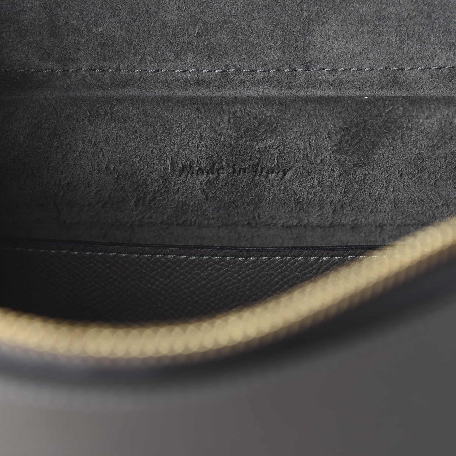 Celine Grained Calfskin Micro Belt Bag Grey 7 of 8