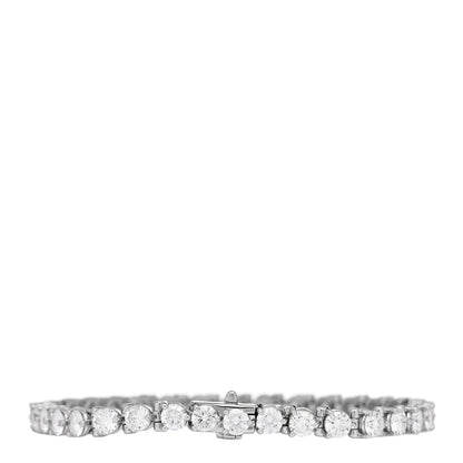 Parker & West by FASHIONPHILE 18K White Gold Diamond 7.86ctw Tennis Bracelet 3 of 6