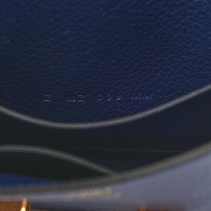 Hermes Evercolor Bi-Color Constance Slim Wallet Bleu Saphir Bleu France 6 of 6
