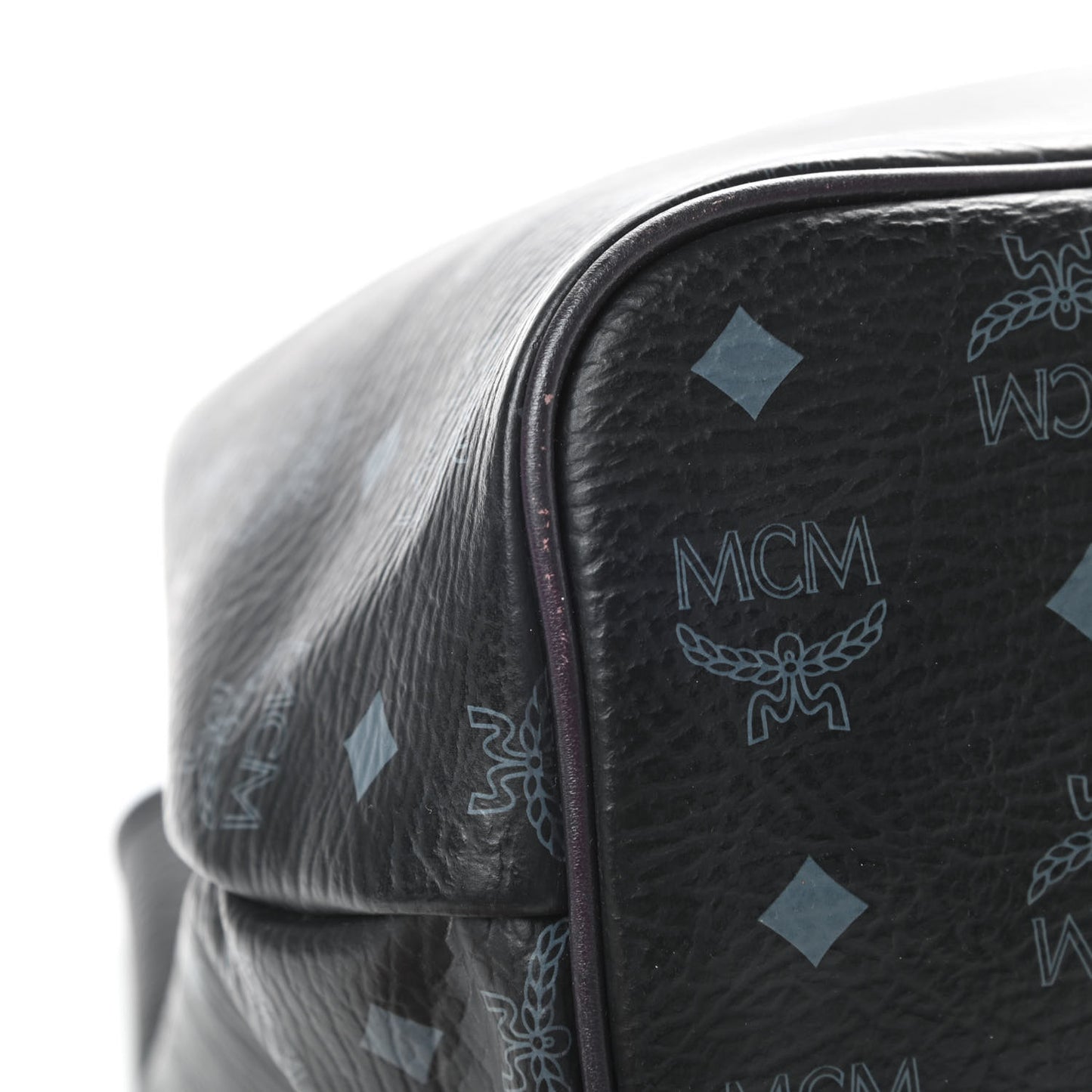 Visetos Striped Munich Lion Tote Black