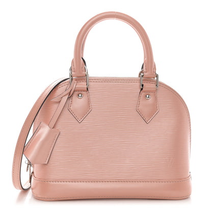 Louis Vuitton Epi Alma BB Rose Nacre 1 of 13
