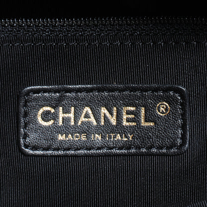Chanel Calfskin Large Chain Me Hobo Black 6 of 7