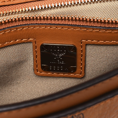 MCM Visetos Millie Wallet On Chain Cognac 6 of 10