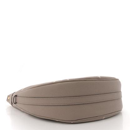 Louis Vuitton Empreinte Monogram Giant Loop Hobo Dove Gray Cream 5 of 11