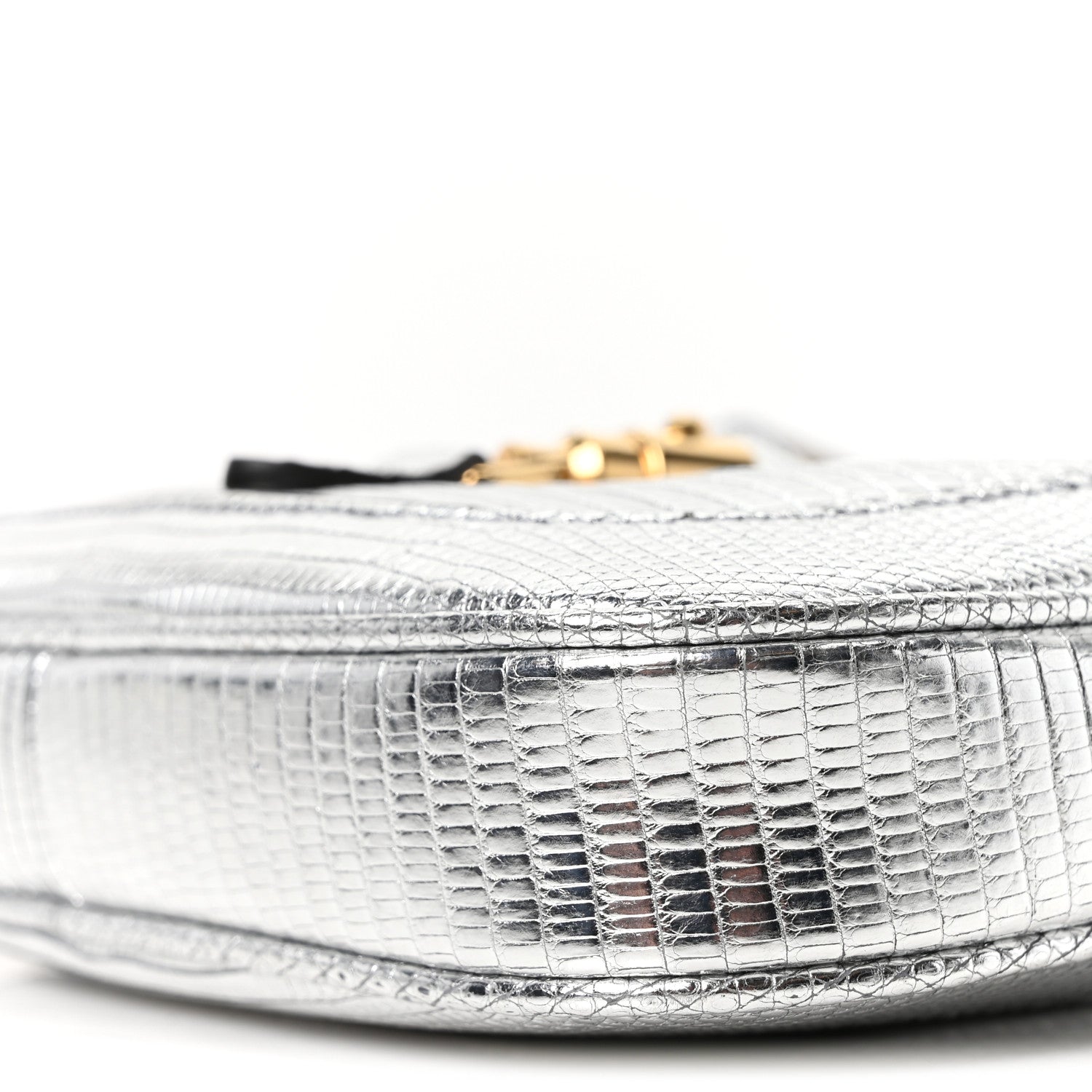Gucci Lizard Mini Jackie 1961 Silver 10 of 10