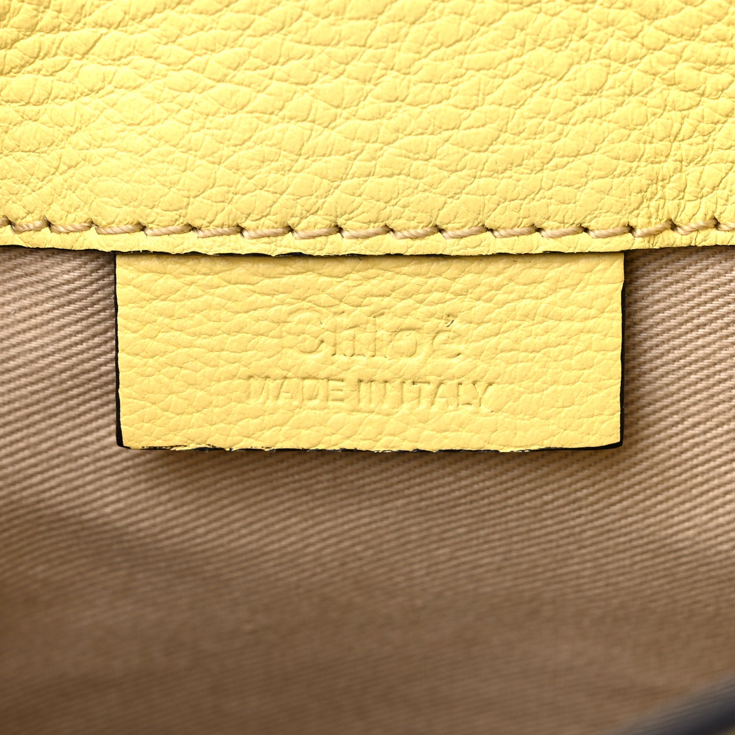 Suede Calfskin Mini Faye Backpack Lemonade