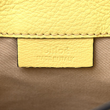 Chloe Suede Calfskin Mini Faye Backpack Lemonade 6 of 12
