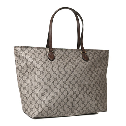 Gucci GG Supreme Monogram Medium Ophidia Shopping Tote Ebony 3 of 12