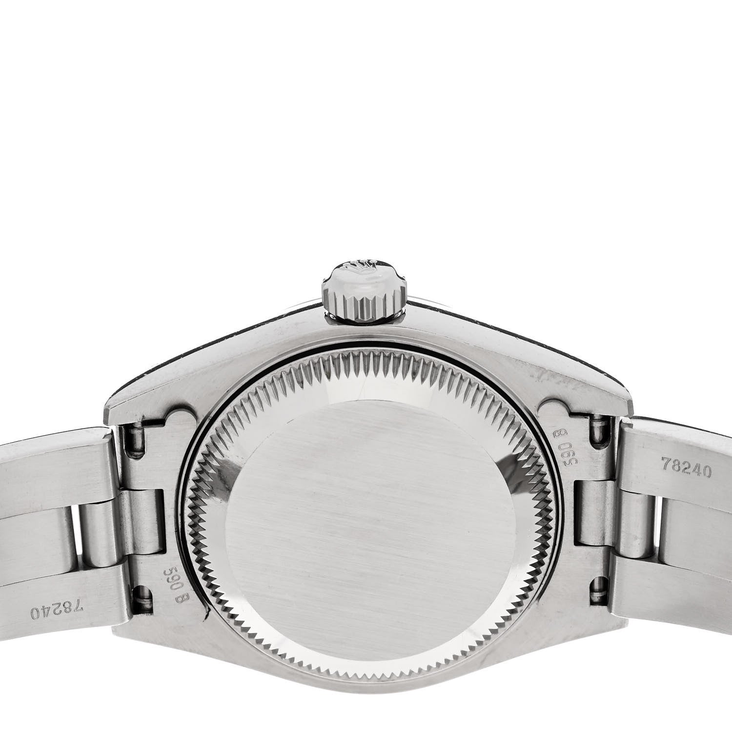 Rolex Stainless Steel 26mm Oyster Perpetual Date Watch Silver 79160 4 of 5