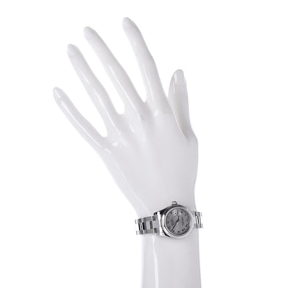 Rolex Stainless Steel 26mm Oyster Perpetual Datejust Watch Silver Roman 179160 2 of 7