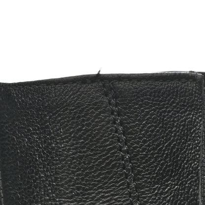Jimmy Choo Calfskin April Over The Knee Boots 37.5 Black 8 of 10