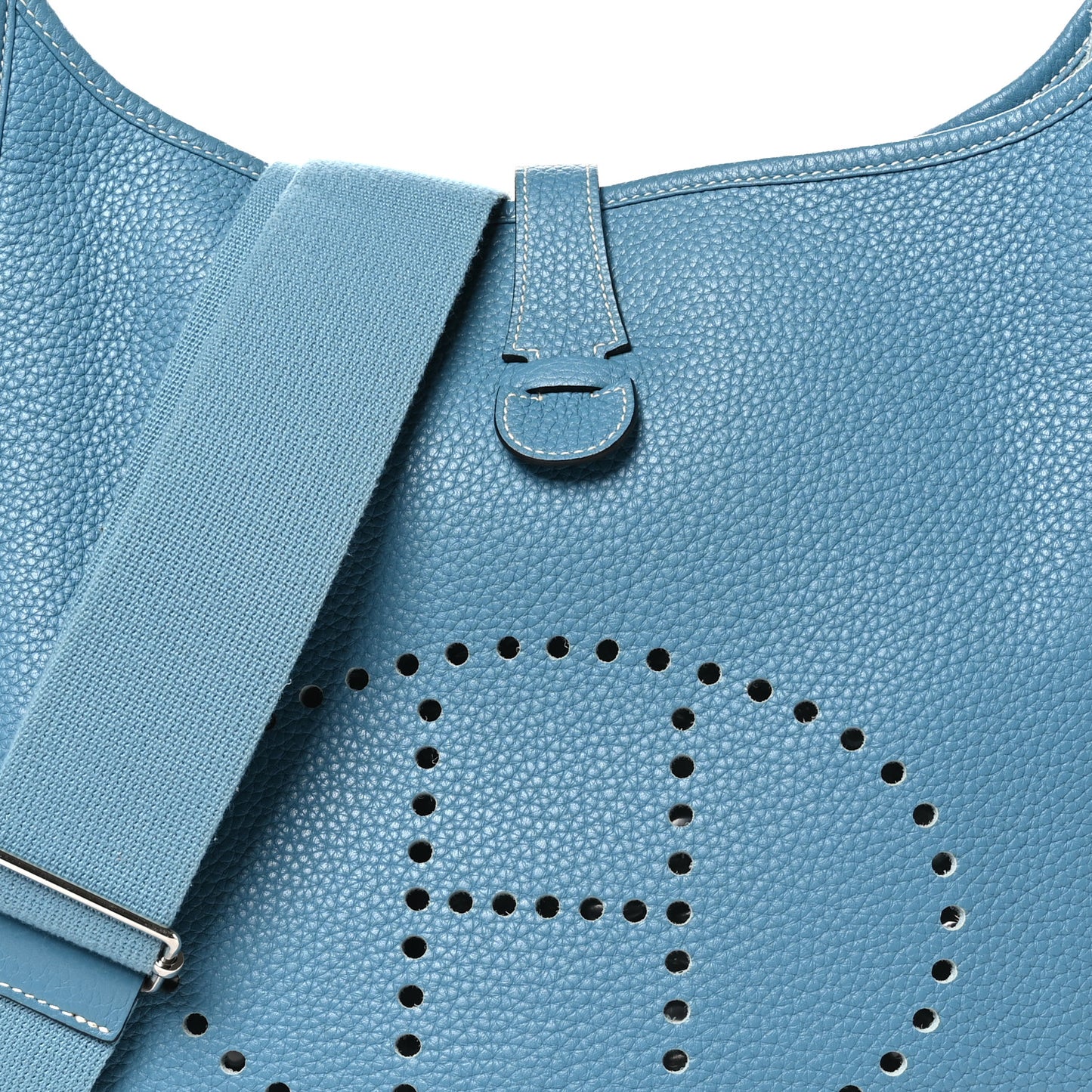 Taurillon Clemence Evelyne III GM Blue Jean