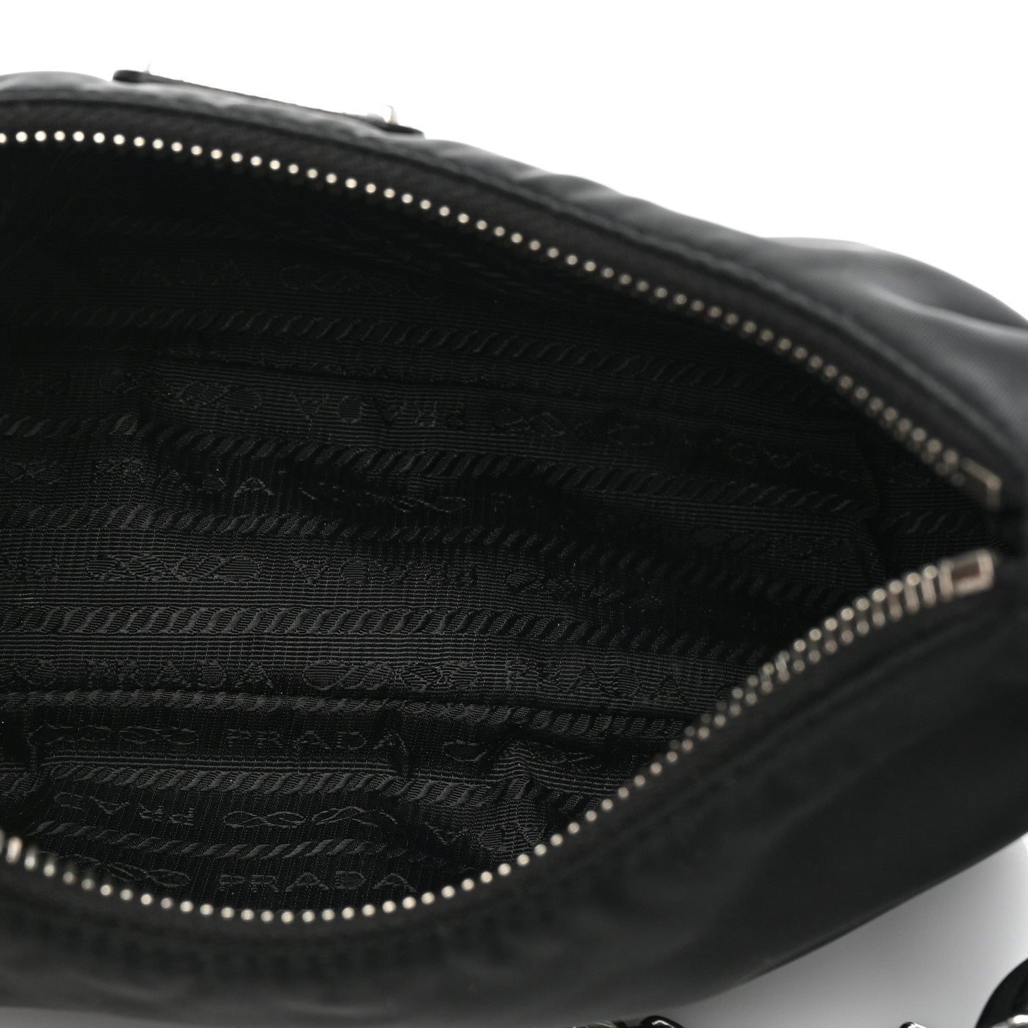 Prada Nylon Re-Edition 2005 Shoulder Bag Black 5 of 12
