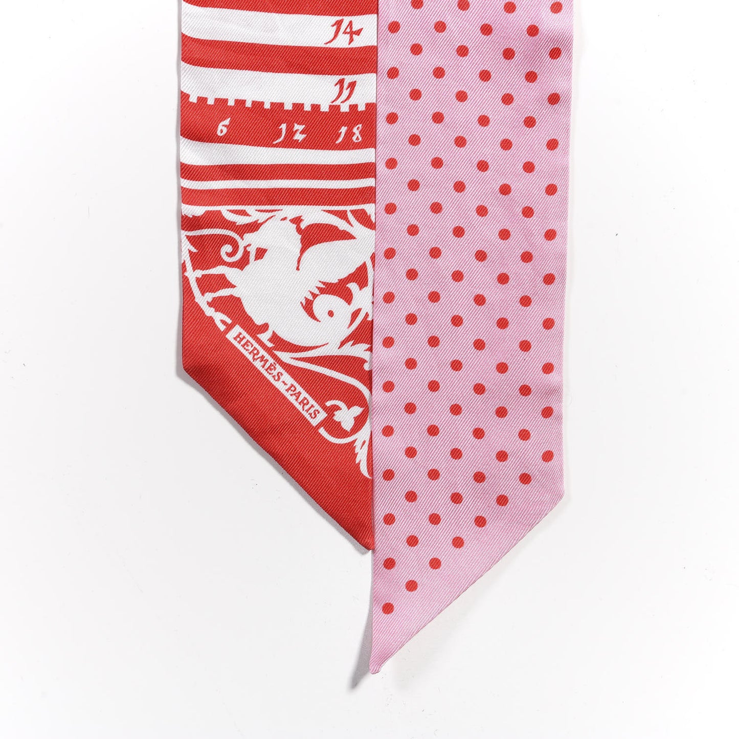 Silk Astrologie a Pois Twilly Rouge Blanc Rose