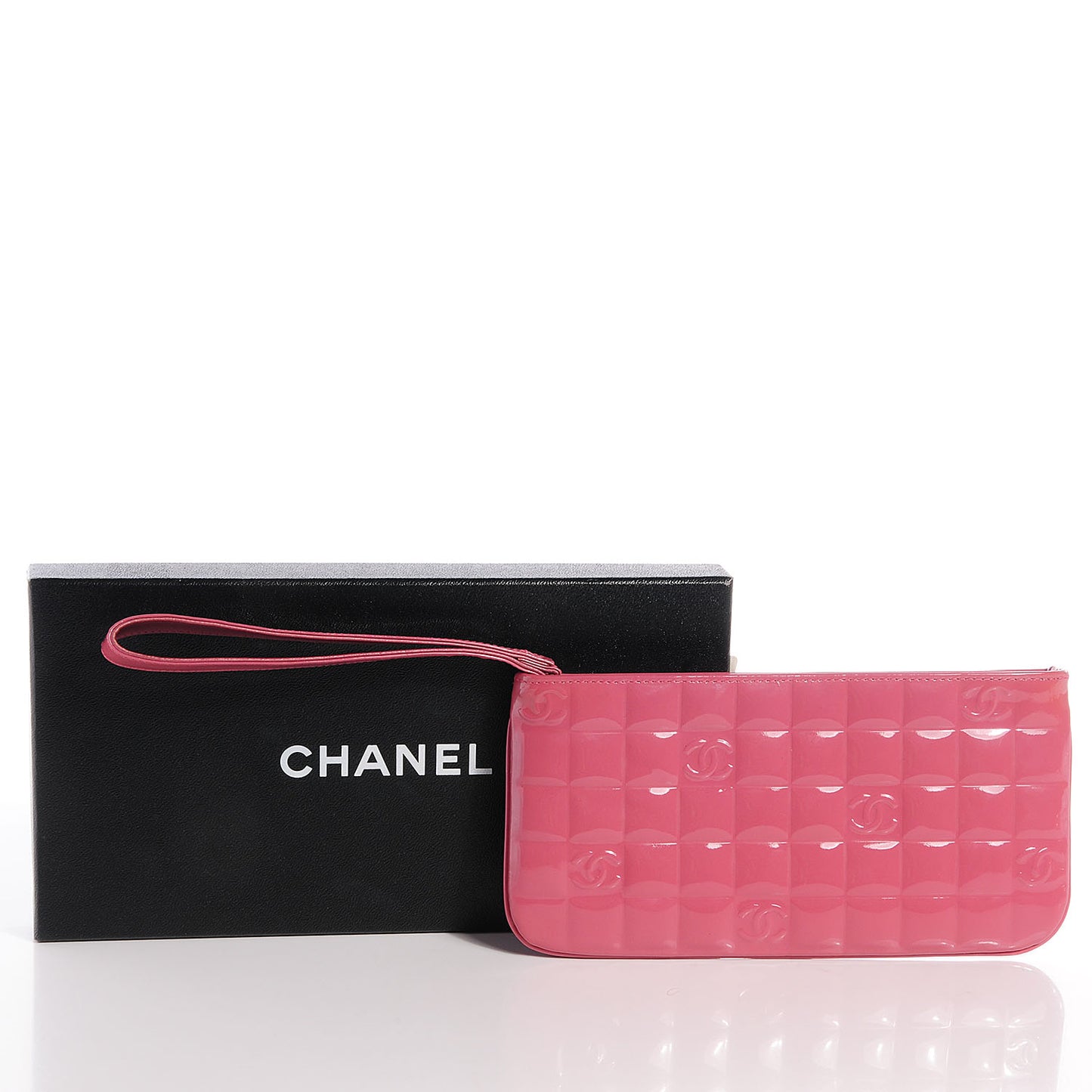 Patent Chocolate Bar Pochette Rose