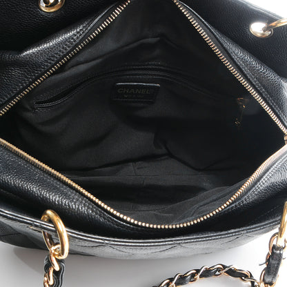 Chanel Caviar Quilted Petit Timeless Tote PTT Black 7 of 7